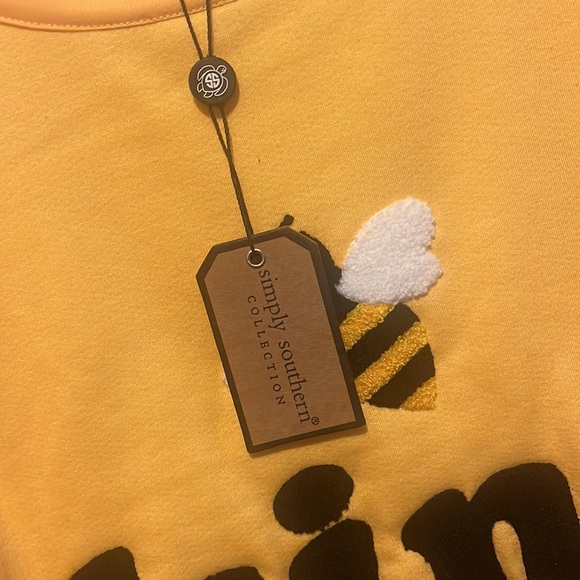 NWT Simply Southern Bee Kind Sherpa sleepwear size Medium - Picture 6 of 6